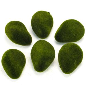 Dekoratív moha kövek 6db/cs 142939783 - Dekorációs kő