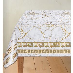 Dekorama Márvány Mintás Foltálló és Vízlepergető Asztalterítő 140 x 250 cm