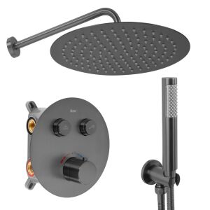 Podomietková sprchová súprava Rea Lungo Titan + BOX 142941073 - Sprchová súprava