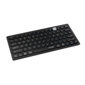 Schräge Ansicht der schwarzen kabellosen Tastatur Kensington K75502Uk - Tastaturen