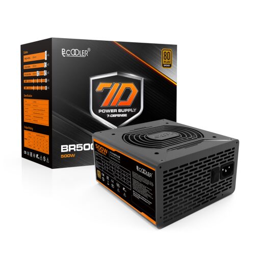 Захранване за компютър Pccooler GI-BR500 500W 80 Plus Bronze