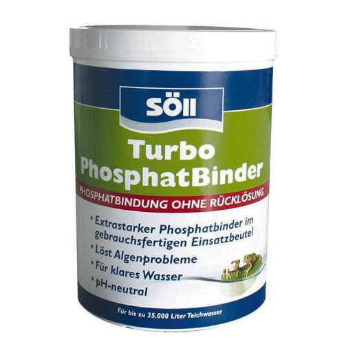 Söll Turbo Phosphate Binder a tiszta tóvízért, alga elleni védelem - Kerti tó vízkezelő