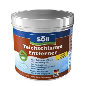 Söll SludgeRemover 500 g - Hatékony tavi iszapbontó 142944531 - Kerti tó vízkezelő