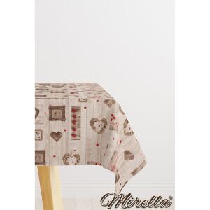 Mirella Elegáns Asztalterítő – Foltálló és Vízlepergető, Különböző Mintaopciókkal 140x250