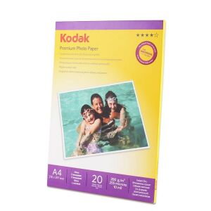 Kodak Premium Fotópapír A4 200gsm Fényes 20 Lap - Kodak