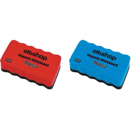 Mágneses táblaszivacs, ergonomikus kialakítás, méret 57 x 107 x 22 mm