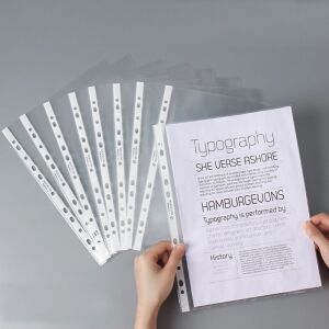 100 darabos A4-es védőfólia készlet