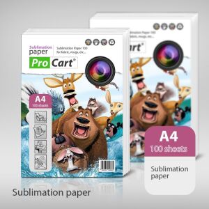 Pro Cart A4 szublimációs papír, 100 lapos csomag - Irodai papíráru