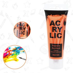 Vopsea acrilica, culoarea cuprului, cantitate 75 ml 142948785 - Akrilfesték