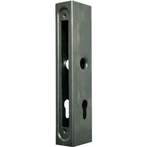 Fémház bevésőzárhoz, távolság 72 mm, profil 40x60 mm, nem horganyzott acél