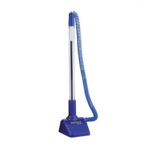 Pix suport adeziv, grosime scriere 0.7 mm, albastru, snur elastic 142949028