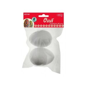 Polisztirol tojások, 2 darabos csomag/készlet