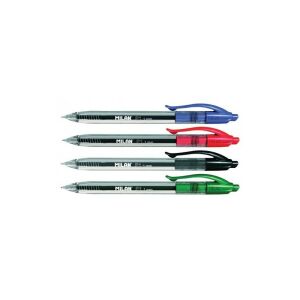 Milan golyóstoll mechanikával, különböző színekben, kék színben