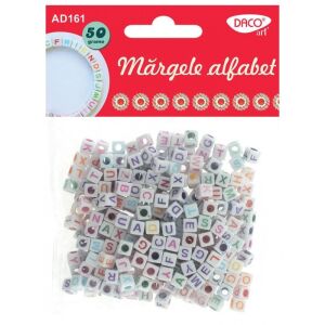 Dekoratív ábécé gyöngyök