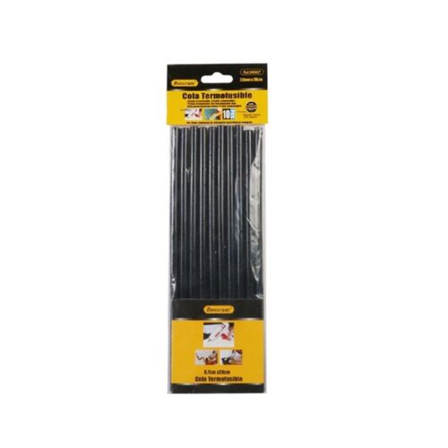 Batoane de silicon, rezerve pistol de lipit, diametru 7 mm, set 10 buc, negre 142949406