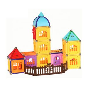 Mágneses építőkészlet 130db