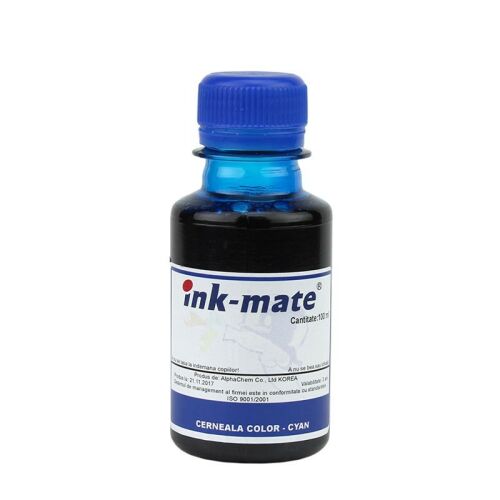 Ink-Mate 100ml Cián Dye Tinta HP 940, 950, 933 patronokhoz