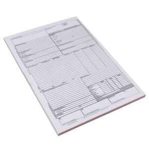 Nemzetközi CMR, A4-es formátum, 3 színes példány, elülső nyomtatás 142949930 - Irodai papíráru