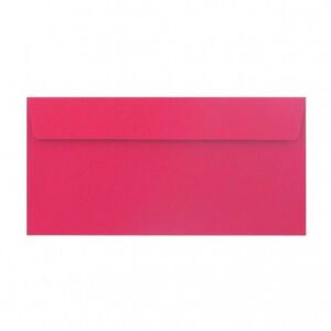 Plicuri DL siliconice, set 25 bucati, diverse culori, 11 x 22 cm Roz Fucsia