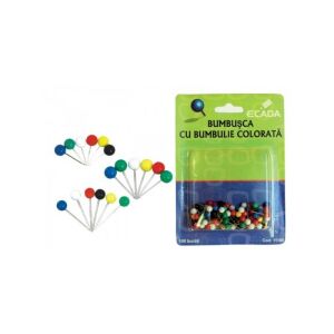 100 darabos műanyag tűkészlet 142950006 - Gombostű