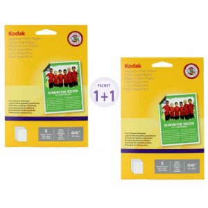 Kodak Mágneses Fotópapír 4R High Gloss, 2 csomag 5 lappal, nyomtassa ki fényképeit otthon - Kodak