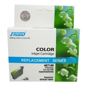 Kompatibilis Epson R265, PX710, 15 ml-es sárga tintapatron