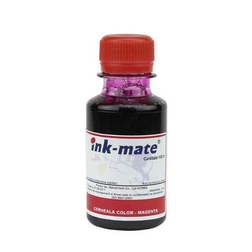 Ink-Mate magenta utántöltő tinta Brother LC123, LC125, LC127, LC129, LC223 patronokhoz, 100ml