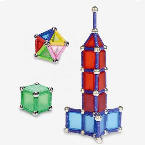 ProCart 3D mágneses építőkészlet: kocka, oktaéder és torony