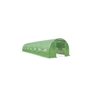 Sera solar alagút fóliasátor, 10x3x2 m, zöld - Üvegház