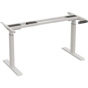 Dupla motoros elektromos asztalkeret, állítható magasság 64-129 cm, 4 memóriahely