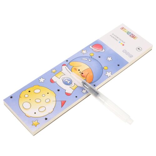 Superdots mini vizes színezőkönyv víz ecsettel