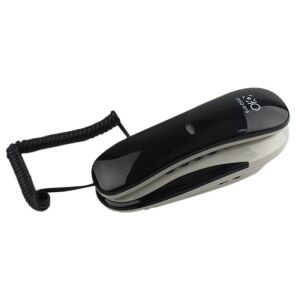 Fekete OHO-616 vezetékes telefon nagy, megvilágított gombokkal - Irodaszer