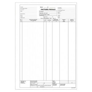 ÁFA-s számla, 3 példány, A4-es formátum, nem személyre szabott