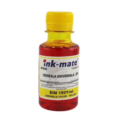 Sárga utántöltő tintapatron Epson L széria számára, 100 ml 142953476 - Tintapatron