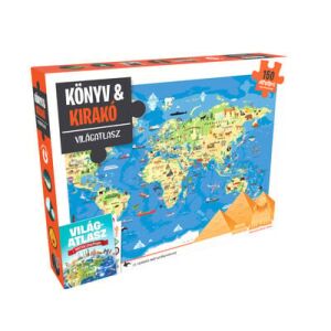 Világatlasz - Könyv &amp; Kirakó