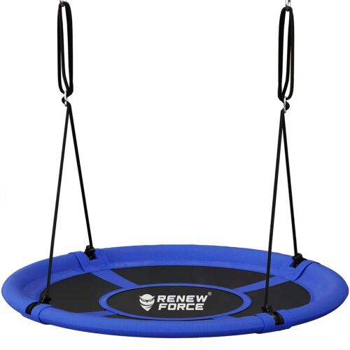 Renew Force kék fészekhinta, 100cm átmérő, kültéri játék eszköz