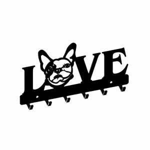 Kleiderbügel Schlüsselhalter 2085 Hundemuster 142959530 - Haken