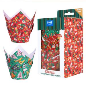 PME tulipános muffin papír, Diótörő, 24db