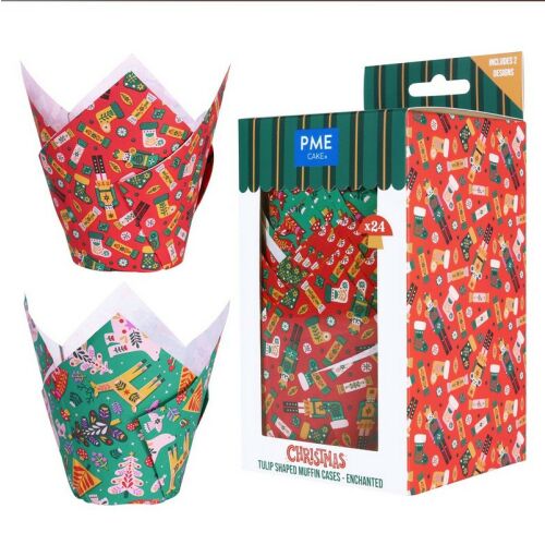 PME tulipános muffin papír, Diótörő, 24db 142975746