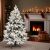 KMF8LED240 Havas artificial Christmas tree decorated in living room setting