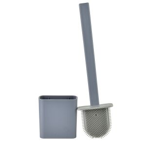 EDA SILICONE WC Kefe Szürke - 10x4x36 cm