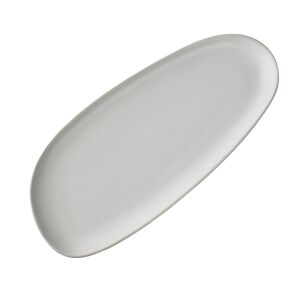 BASIC NATURE Pólmisek 31,5x14x2,5 cm - Elegáns Fehér Kerámia Tál 142981056 - Kínáló tál