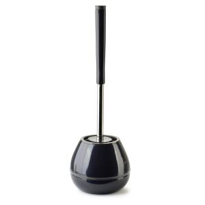 EDA SILICONE WC kefe – 14x42 cm, fekete, TPR