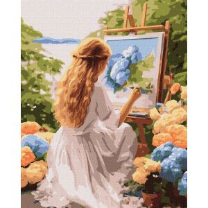 Obraz podľa čísel, umelec, 40 x 50 cm 142984787 - Súpravy pre umenie a remeslá