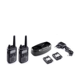 Midland XT 70 Pro Twin Walkie Talkie 8 / 12 km hatótávval kofferben - Szürke