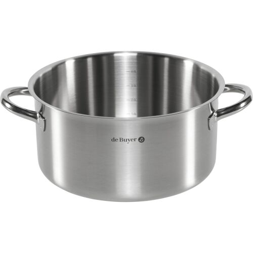 De Buyer Prim Appety Rozsdamentes Acél Lábas Ø 24cm 4L - Inox