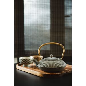 Bredemeijer 153033 Linhai Teáskanna 1.1L - Szürke 142986310 - Bredemeijer