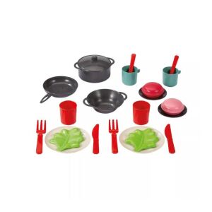 Écoiffier: zestaw wazonów w torbie - 22 elementy 142986500 - Ecoiffier Przybory kuchenne do zabawy