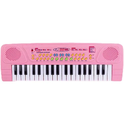 Ružičasti električni klavir igračka za djecu, glazbena igračka za učenje