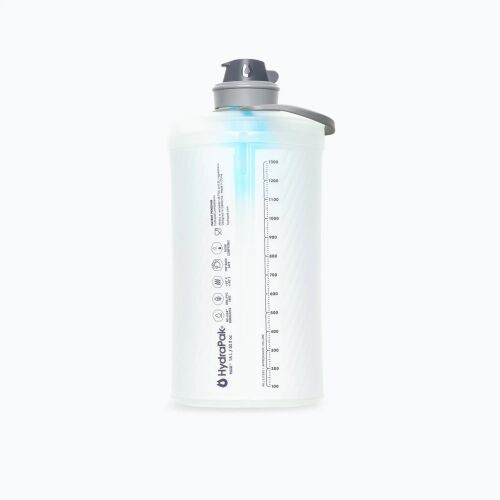 Hydrapak Flux Műanyag Kulacs 1500 ml - Átátszó / Fehér 142988300
